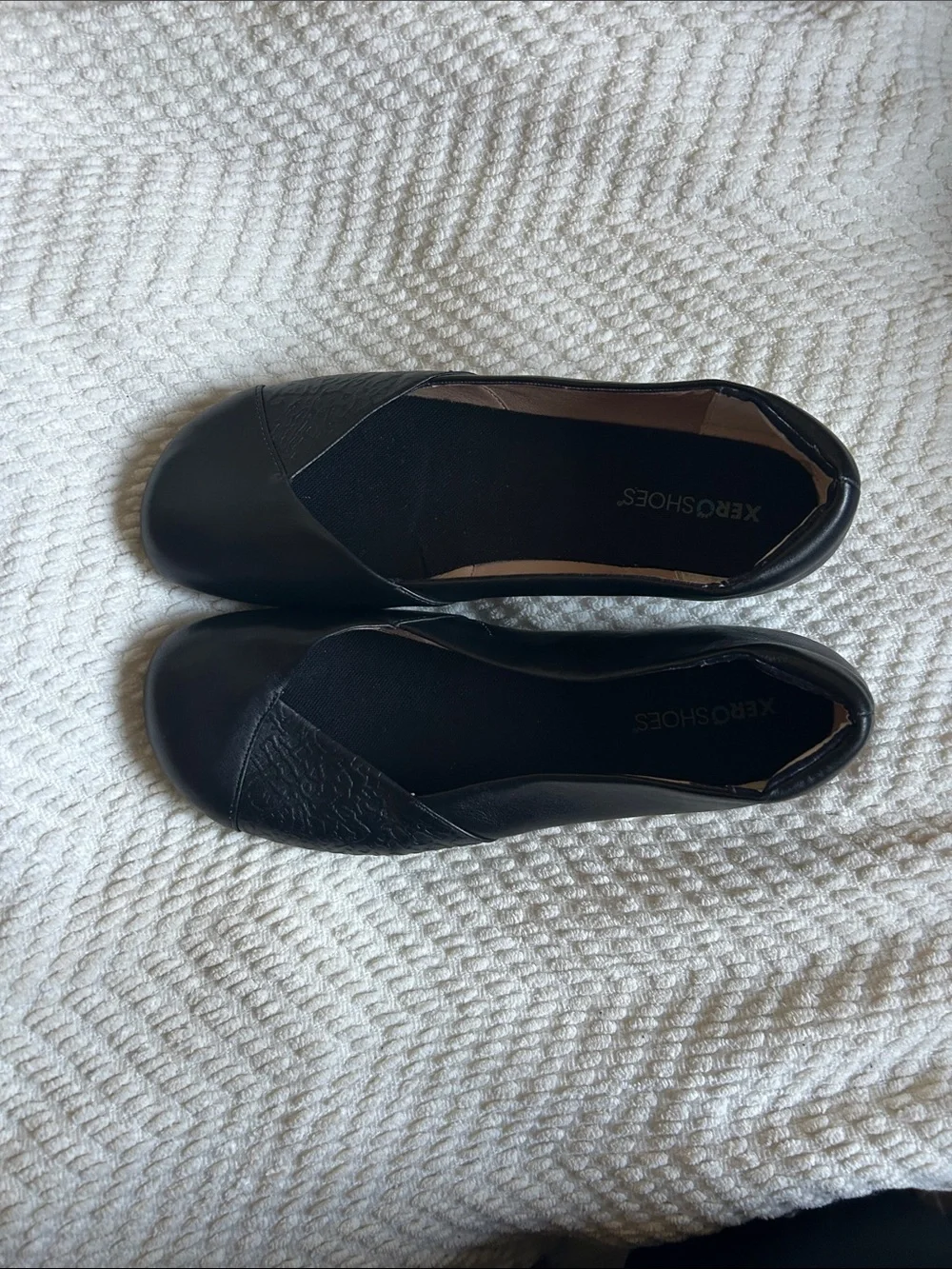 Xero Shoes Women's Black Foldable Ballet Flats